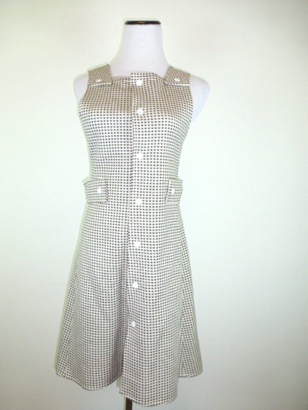 Courreges Hyperbole Vintage dress France  vintage 70s 0 xs s
